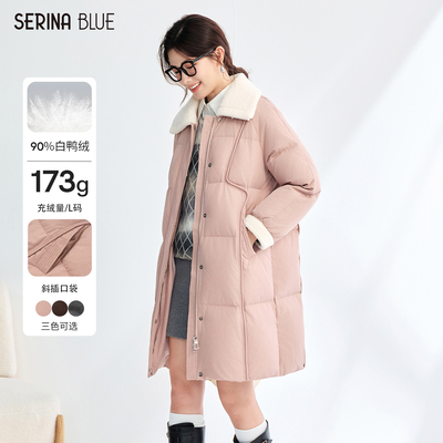 SeRinaBlue新款女士羽绒服