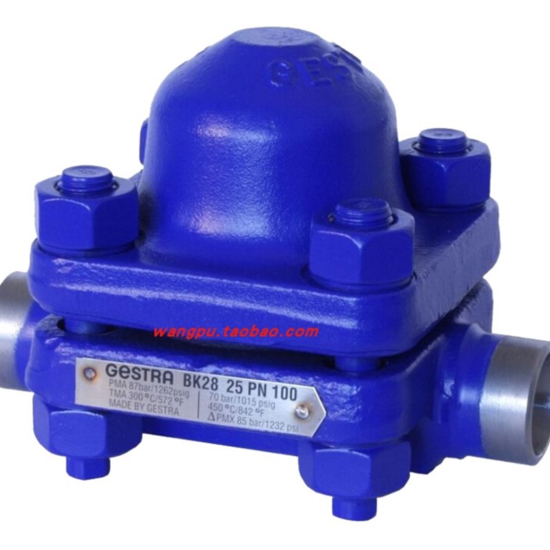 德国 GESTRA 杰斯特拉 止回阀 RK86A PN40 DN32 开启压力5mbar议