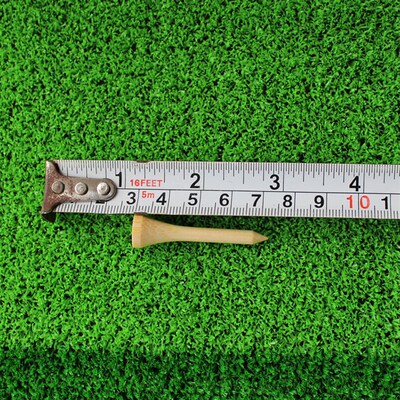 50pcs/lot 42mm Golf Ball Wood Tees Wooden  Golf Accessories