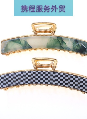 occident Hair accessories woman Simplicity Grasp the clip