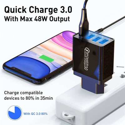 GTWIN 48W USB Charger Quick Charge 30 Fast Charging 31A Wa