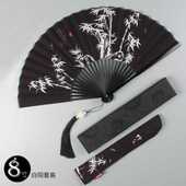 极速厂促高端风男生霸风龙折扇苏气流w古随身便携折叠小扇女式 汉