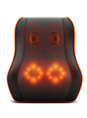 Electric back massager pillow massage body neck with heat