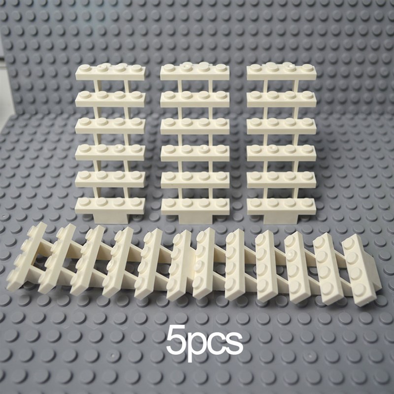 新品City Accessories Building Blocks House Fence Stairs Ladd