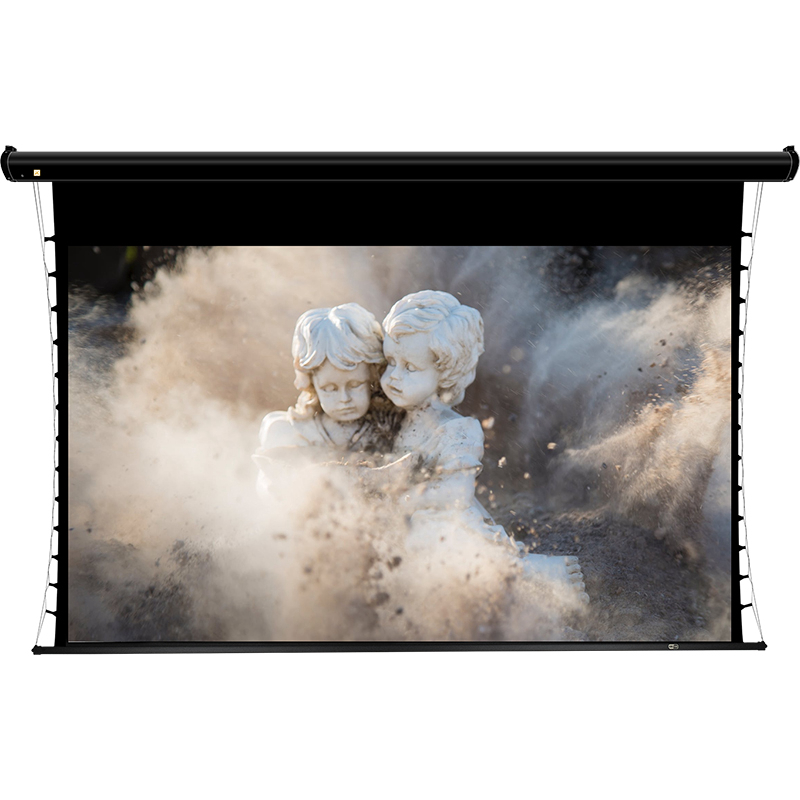 经科JK电动遥控屏幕80/100/120/150寸G-FL/300s高清4K投影白软幕1