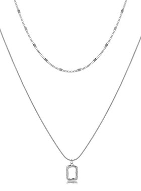 Gold collarbone chain fashion necklace 项链ins金色小众锁骨链