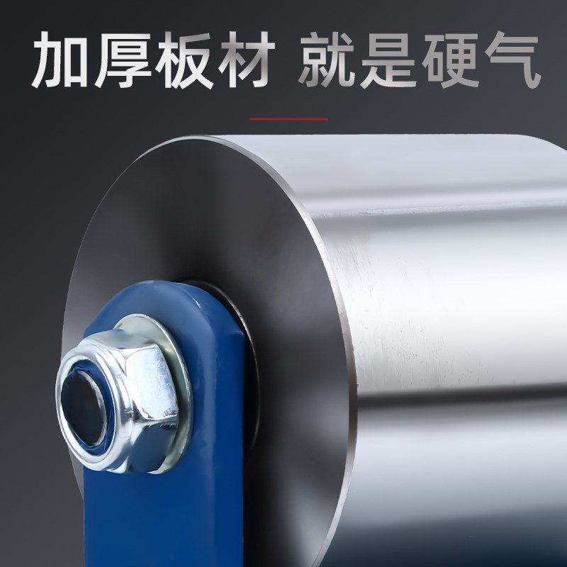 速发超重型滑轮双边轨道轮聚氨酯尼龙平面动滑轮槽钢圆钢工轨道轮