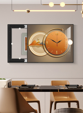 速发电表箱装饰画带关箱配电箱电闸开钟免打孔挂画客厅遮挡表壁画