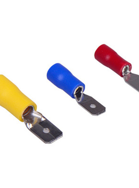 速发MD-110插簧公预绝缘端头 100端只冷压接线0子 2.8插片 线耳