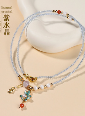 南红玛瑙多圈手链时尚原创