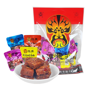 四川特产张飞香卤牛肉火锅味张飞什锦牛肉成都零食小包装景区同款
