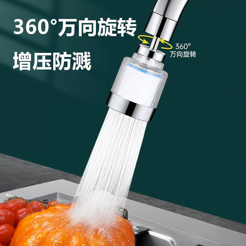 现货速发1.元1个+10滤芯居家厨房净水器增压防溅度旋转过滤