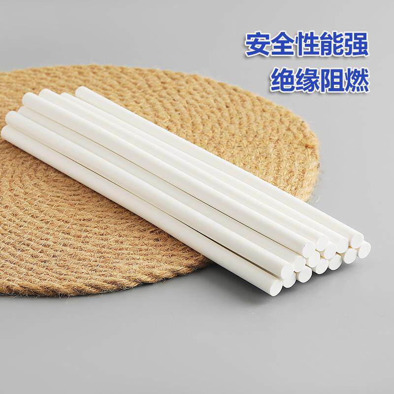 现货乳白热熔胶棒耐高温超粘胶棒汽车内饰发光字电子元件V11mm7mm