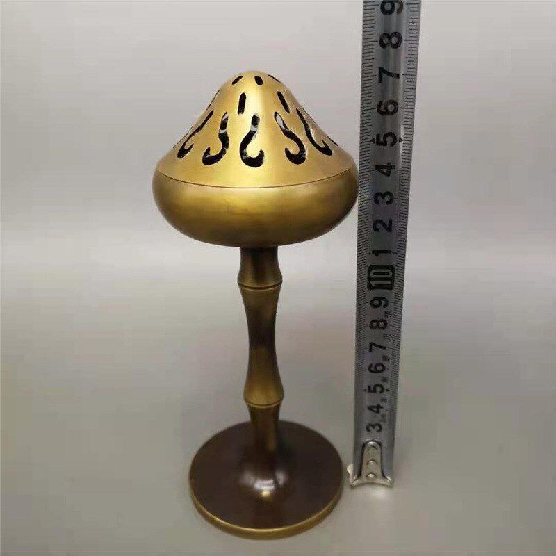 现货速发新款黄铜博山炉仿古禅意茶道檀香炉摆件家用室内创意熏香