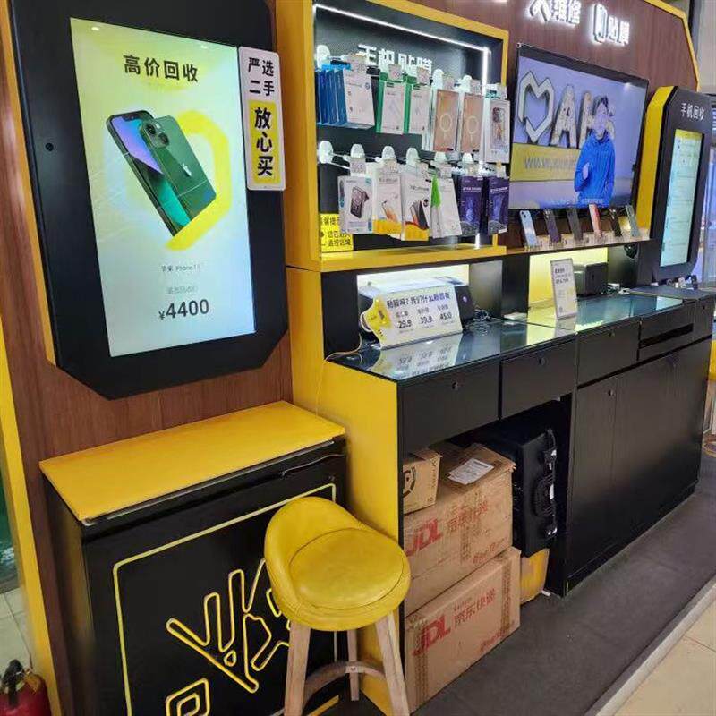 现货爱回收展柜商场岛柜配件J柜维修台体验台膜壳柜