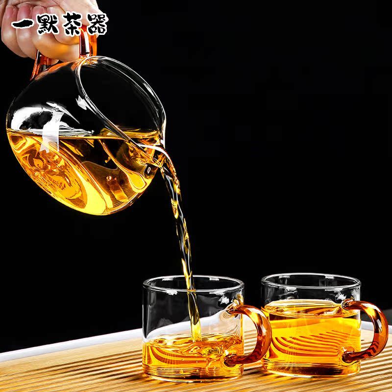 速发玻璃旅行茶具套装家用小型茶盘户外耐高温便捷式泡茶喝茶功夫