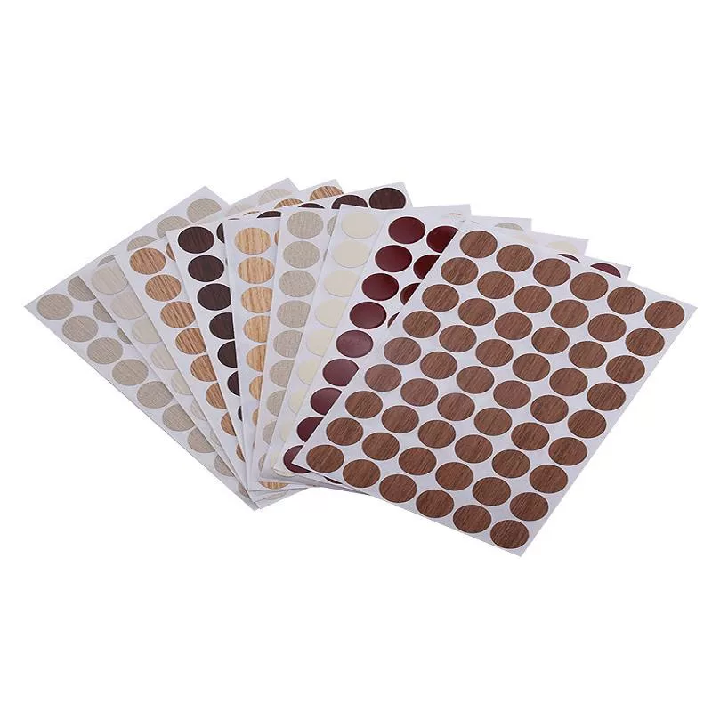 Round eyes mask, small sticker, (Physicals), three-in-one