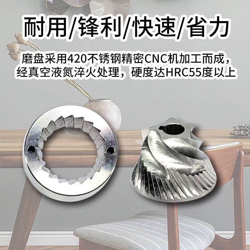 速发不锈钢手摇咖啡机磨手机迷体豆动一你式复古便携式手冲研磨机