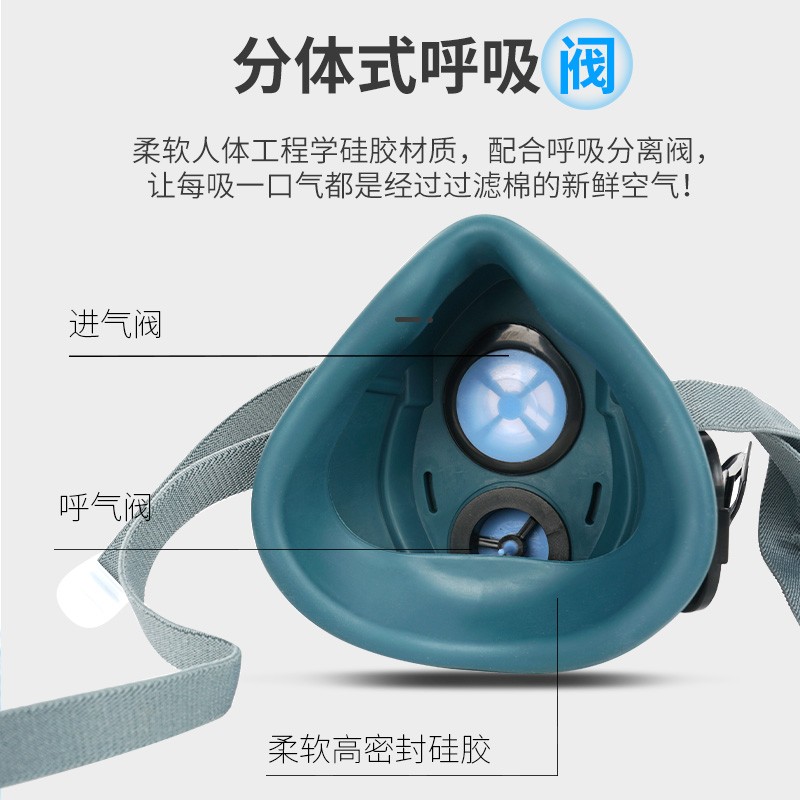 速发k5防尘防工业粉尘面罩颗粒物防护防甲醛猪鼻子面具装修