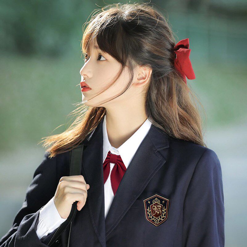 速发学院风jk西服初高中生毕业运动会百搭外套班服校服套装