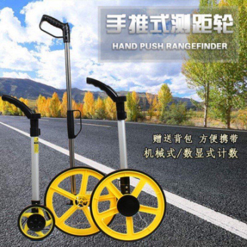 速发新品测距轮滚尺滚推p式滚轮式机械测距仪手推尺子动尺测量车