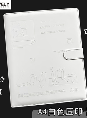 LOVELY A4白色压印卡册内页镭射票收纳九宫格3寸小卡追星拍立得