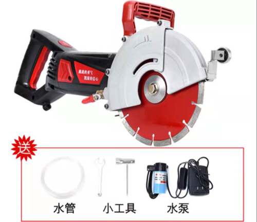 速发新品18单片开槽机混凝土带水无尘水电安装墙壁开理理线盒大功