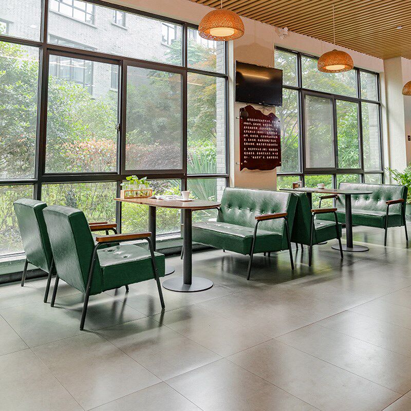 速发网红咖啡厅酒馆休闲书吧清酒吧卡座沙发奶茶店桌椅组合商用休