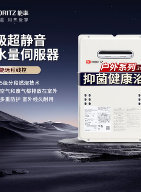 NORITZ/能率 GQ-1639WS-CN/2039WS燃气热水器恒温防冻户室外16L