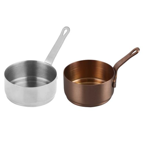 Stainless Steel Sauce Pan with Long Handle BBQ Sauce for