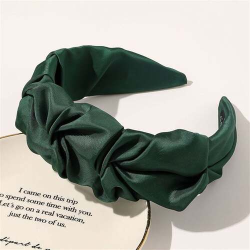 极速newWomen Satin Headbands Hairbands Hair Hoop Big Accesso