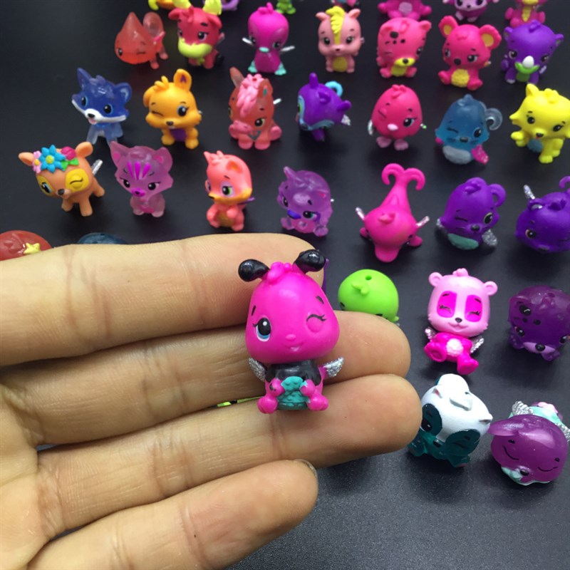 新品5/10pcs Cute Mini animal hatching Pets (no Egg) Action F