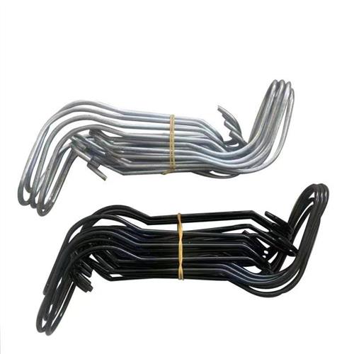 园艺温室大棚配件压顶簧卡簧钢丝夹棚顶弹簧大棚卡子椭圆钢管卡扣