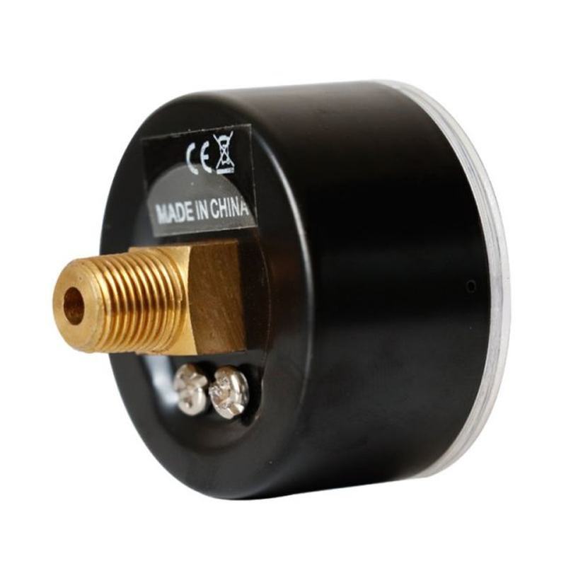 Pressure Gauge 40mm 1/8 BSPT Rear Back 15,30,60.100,160,300