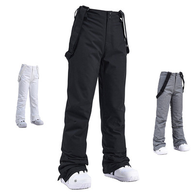 High Quality Men Women Winter Thick Warm Skiing Pants Windpr