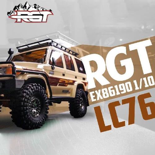 极速RGT EX86190 RTR/4WD Simulation Climbing Car LC76 1/10 RC