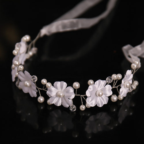 极速Flower Hair Band Headbands For Women Handmade Hair Acces