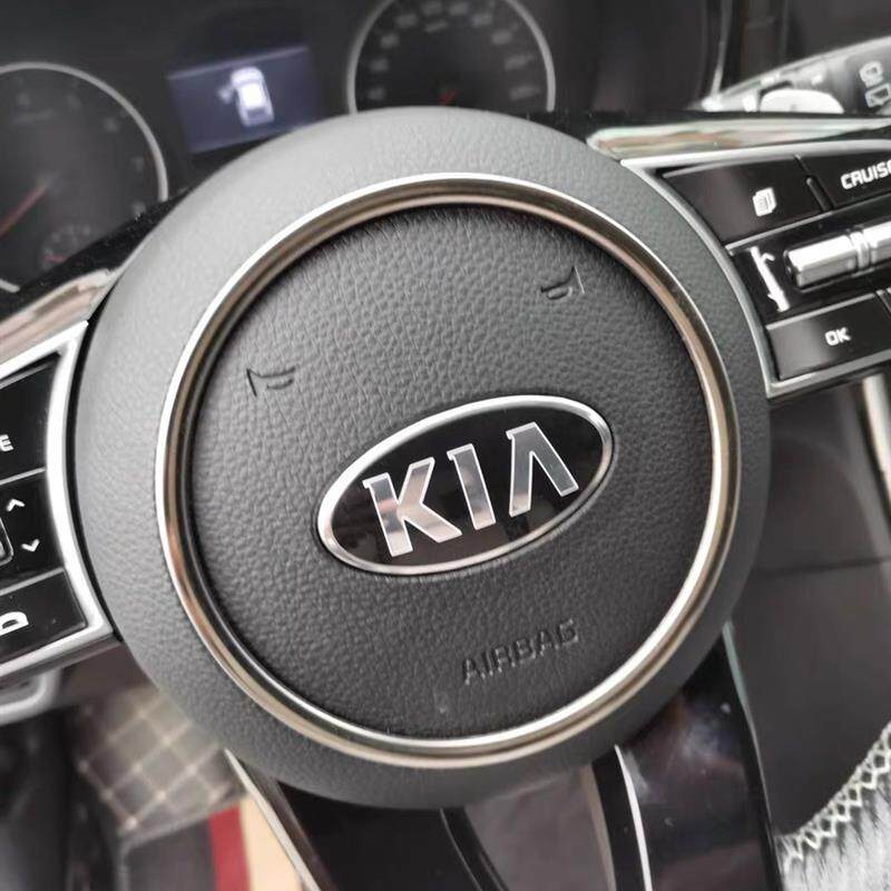 KIA新K2K3K4K5智跑KXCORSS方向盘装饰圈内饰不锈钢装饰亮片贴
