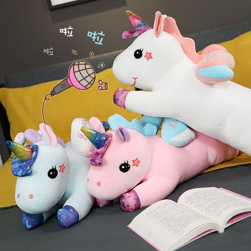 极速40 80cm Unicorn Plushies Doll Super Cute Star Unicorns P