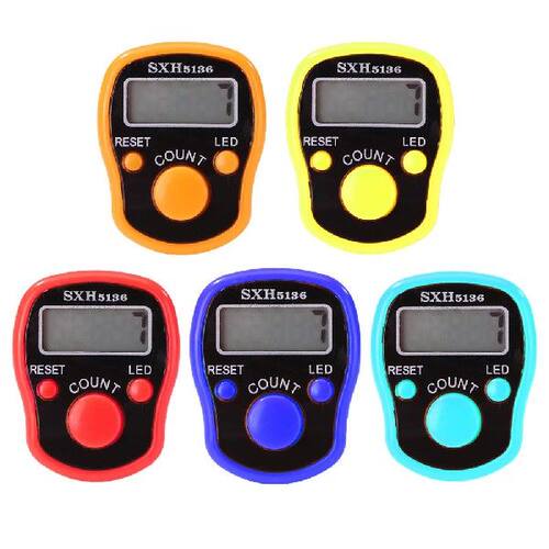 极速Electronic Digital Finger Ring Tally Counter Hand Held