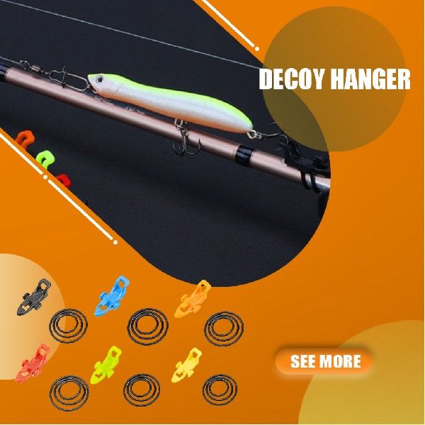 10pcs Hook Keeper Multi-function Multi-use Hanger Bait