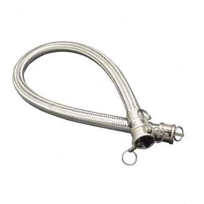 新品新品厂促3h04不k锈钢扳把式快速接头波纹管金属软管油罐车用