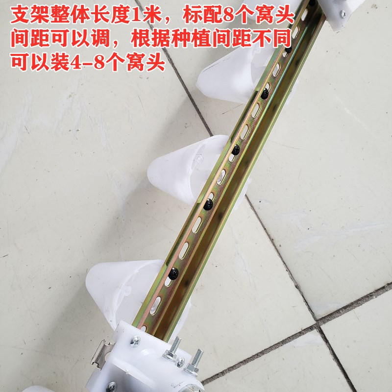 小型手动撒饵器农用工具栽草莓神器蔬菜西瓜大棚地膜栽苗打孔器