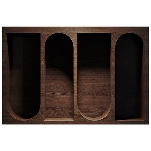 新品新中式实木装饰画立体电表箱遮挡箱弱电N箱创意轻奢简约推拉