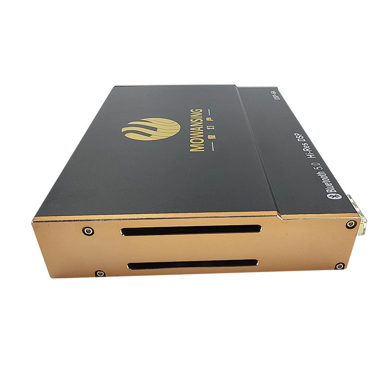 新品大功率A级甲类6路p汽车无失真安装31段DSP四路声道功放音响改