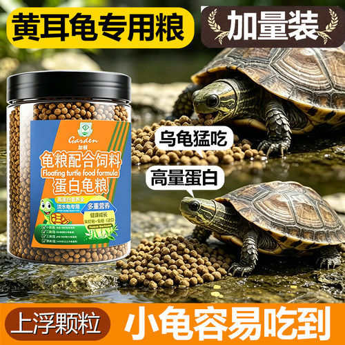 【夯】精品黄耳龟专用上浮饲料