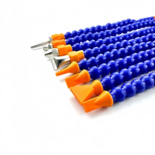 竹节管吹风喷嘴机床万向冷却管圆嘴扁嘴吹气嘴磁座蛇管尖头喷头