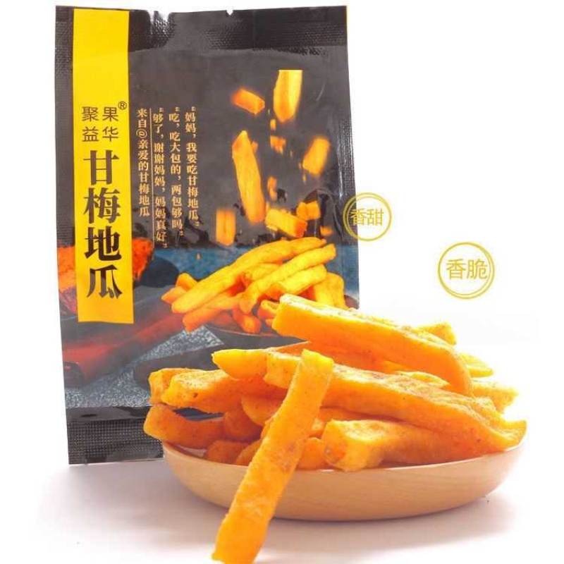 【甘梅地瓜】海苔地瓜条红薯干地瓜干休闲零食蔬果脆【聚果益华】