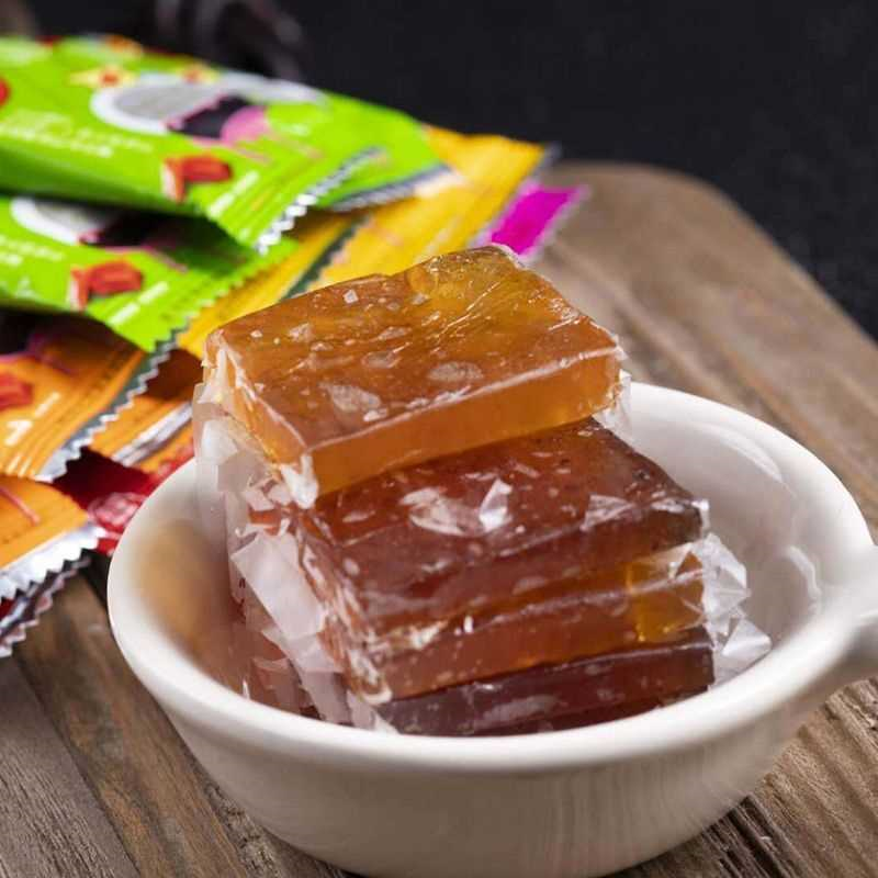 500克南酸枣糕果糕蜜饯八珍糕酸甜味软糖休闲零食独立小包装200克