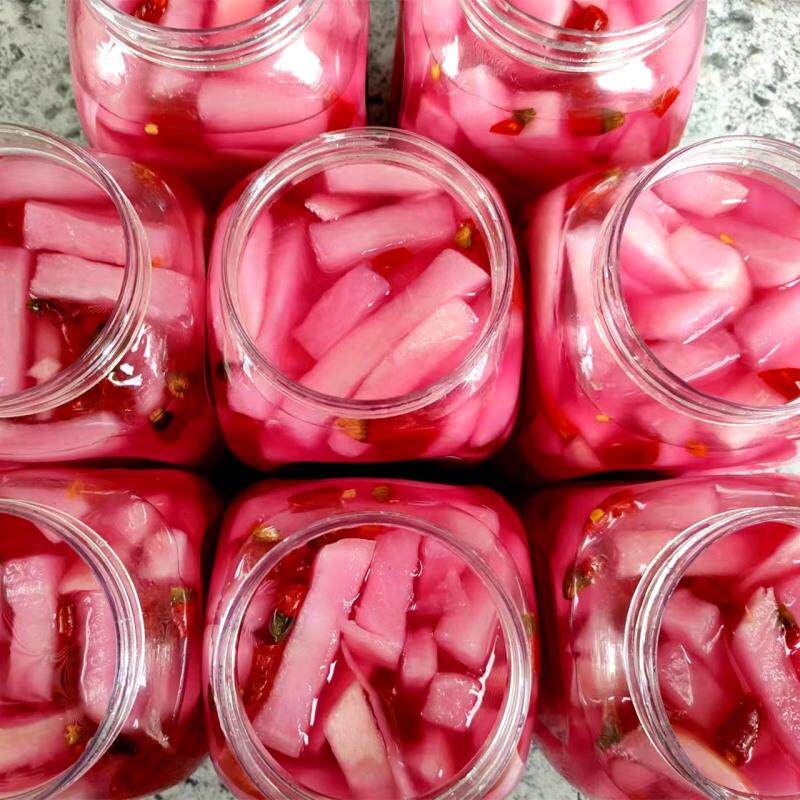 四川泡菜酸萝卜酸甜辣农家自制重庆特产腌泡萝卜条下饭菜食700克